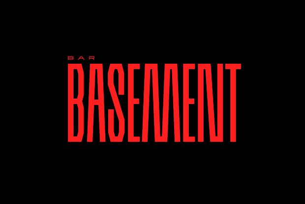Basement bar